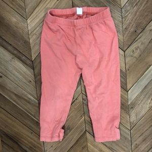 Gap Bow Peach Leggings